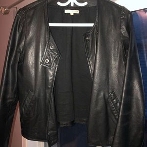 Leather jacket
